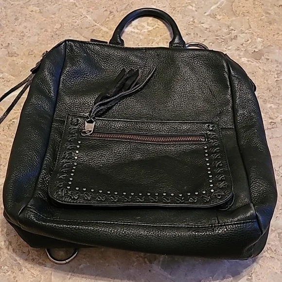 The Sak Pebbled Leather Studded Zipper Backpack The Sak Zip Backpacks for Women for sale | eBay main image 4